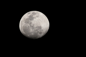 Gibbous moon