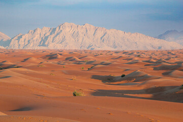 Naklejka premium Brandberg evening