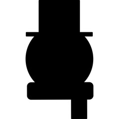 Happy birthday single vector icon

