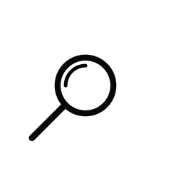 Magnifying Glass Flat Icon