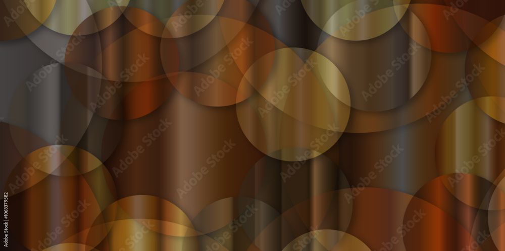 Poster Abstract multi color blur bokeh lights for background. abstract colorful modern transparency circle presentation background. texture background with abstract circles of different sizes.	
