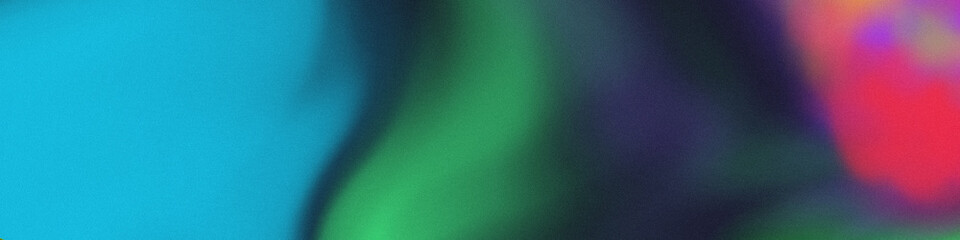 green blue dark grainy gradient abstract background with smooth color blending effect, aesthetic texture and modern art design