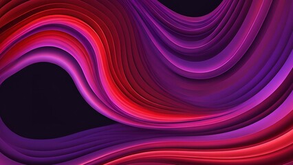 Background of waving purple and pink gradient wave lines, futuristic design for wallpaper.