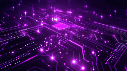 Obraz premium Futuristic technology concept. Abstract circuit board background. Abstract digital technology. High-tech digital technology. Circuit board pattern. Cyber technology concept. Copy space area