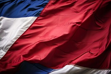 flag waving a flag rippling in the wind