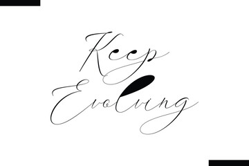 Obraz premium Make waves abstract typography text motivational quotes