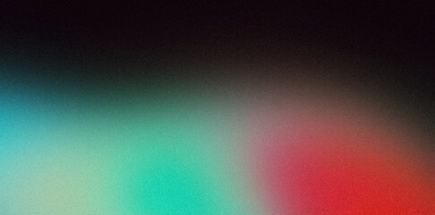 Abstract vignette color gradient grainy backdrop design. Red blue color noisy Vibrant gradient texture, color flow shaped, website header design, cover, banner, poster