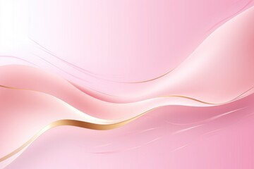 Fototapeta premium Soft coral ribbon abstract background