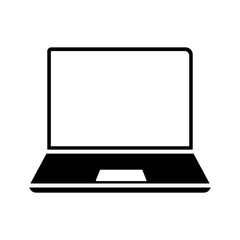 Laptop  icon vector. Computer  illustration sign. device symbol. pc logo.