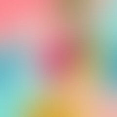 Colorful gradient color background in soft pastel tones. Abstract, blurred, minimalist.