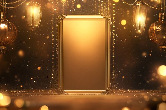 Glowing neon banner on concrete wall background with reflections. Style and design concept. Mock up, 3D Rendering