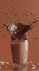 Chocolate Milk Splash