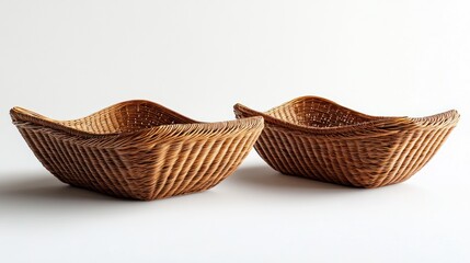 Fototapeta premium Two Wicker Baskets