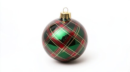 christmas ball with pattern