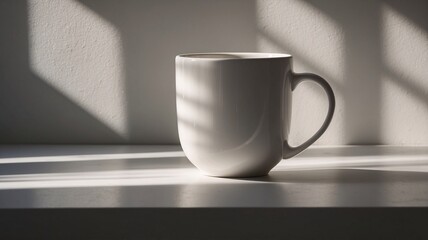 コーヒーカップのある部屋の景色_03