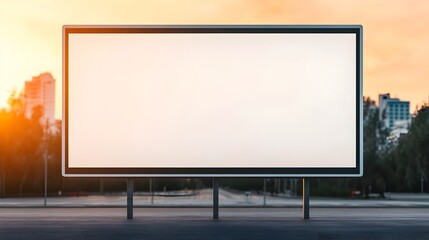 Massive car insurance billboard dominating the urban landscape advertising a new insurance offer to passing motorists and pedestrians in a bustling city environment