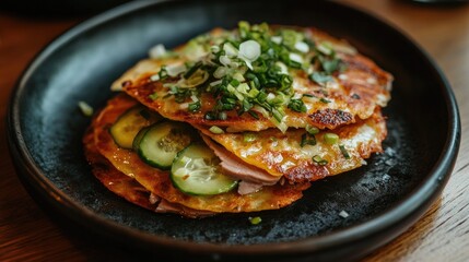 Crispy Slices of Peking Duck Close Up