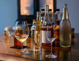 ワイン、バーカウンター