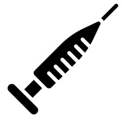 Syringe Solid Icon
