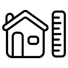 Measurement Line Icon