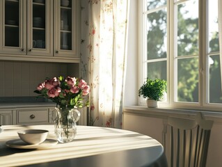 Serene Kitchen Scene