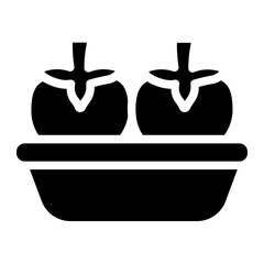 Tomato stock Solid Icon