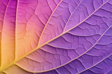 Vibrant Petal Veins in Closeup with Intricate Natural Patterns and Textures