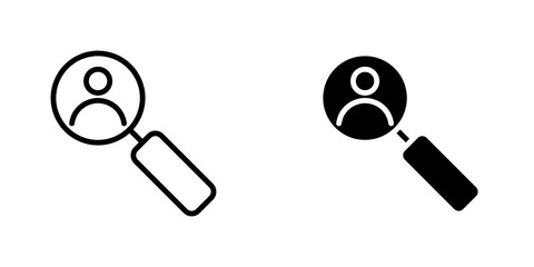 Hiring isolated icon. vector illustration.