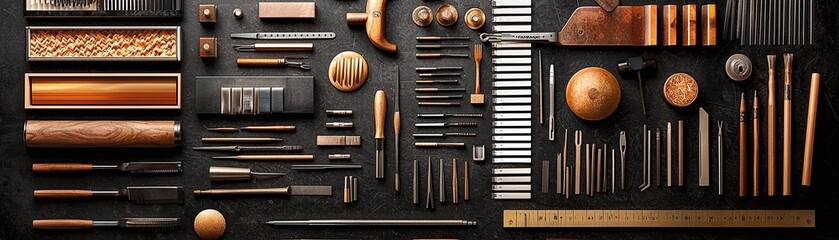 Tools of the Trade An Array of Leather Crafting Tools.