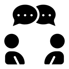 Consultant Solid Icon