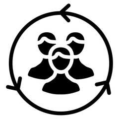 Consultants Solid Icon