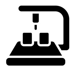 Manufacture Solid Icon