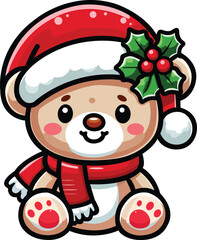 baby bear vector, baby bear icon, baby bear silhouette