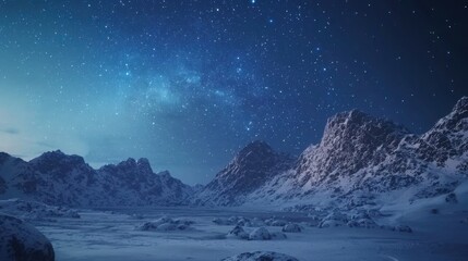 Lofoten Winter: Arctic Splendor under the Milky Way