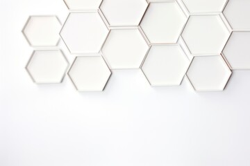 Futuristic geometric organic pattern background wallpaper with copy space
