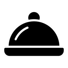 Lunch tray Solid Icon