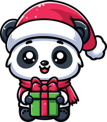 panda vector, panda icon, panda silhouette