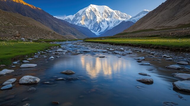 Majestic Peaks of Nanda Devi in Uttarakhand