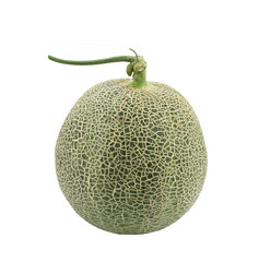 Melon fruits isolated on transparen png.