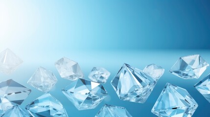 Obraz premium Abstract diamond jewellery background