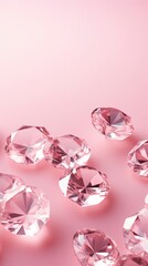 Abstract diamond jewellery background