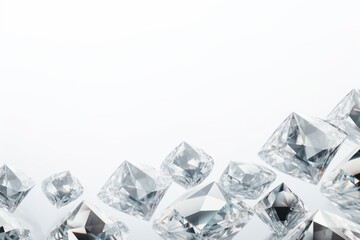 Abstract diamond jewellery background