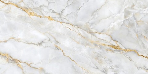 Fototapeta premium Elegant White Marble Texture Panorama for Seamless Design Backgrounds, Ideal for Contemporary Interior and Graphic Projects, High-Quality Abstract Patterns and Textures