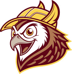 Obraz premium Eagle Head, Mascot vector art illustration eps 