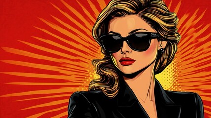 Dynamic Female Manager in Marketing Agency