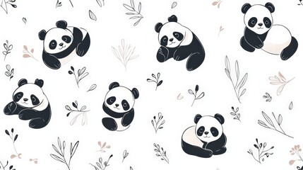 Abstract seamless pattern