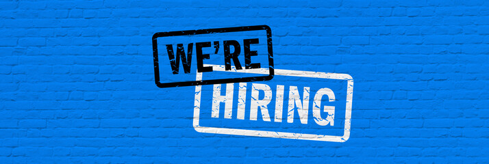 We are hiring