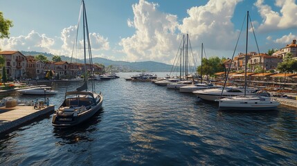 &Ccedil;anakkale Strait of Dardanelles, View of the City Embankment