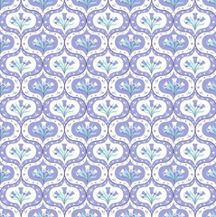 purple flower pattern