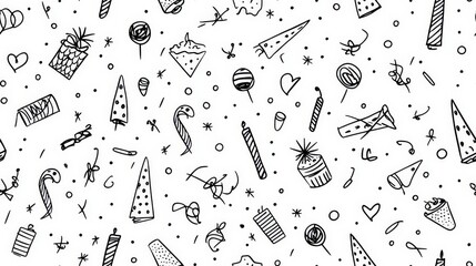 Abstract seamless pattern